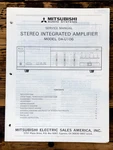 Mitsubishi DA-U106 Amplifier Service Manual *original*. Fixed Price $19.97.