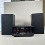 Rca Music System Cd Radio Speakers RS2929B Ac Bluetooth Connect Usb. Fixed Price $40.00.