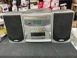 Vintage Emerson Cd Changer W/ Cassette Player Radio 2 Speakers MS9838 -parts. Fixed Price $64.99.