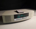 Bose Wave Music System AWRCC1 Cd Player Am/fm Radio White With Remote. Fixed Price $189.95.