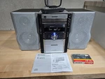 Sharp XL-HP515 5-CD Micro Component Stereo System Remote (missing Disc 2) Works. Fixed Price $92.15.