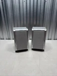 Emerson Bookshelf Wall Mounted MS3105 Speakers 60-1407 Grey Ohm Tested Working. Fixed Price $66.45.