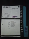 Aiwa FR-C150W Service Manual Original Repair Book. Fixed Price $49.99.