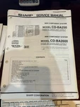 Orig. Sharp CD-BA250 CD-BA2600 Repair & Service Manual *original*. Fixed Price $13.99.