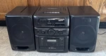 Sanyo MCH-S980 Boombox Stereo 6 Disc Cd Am/fm Radio Cassette Tape Player. Fixed Price $80.00.