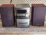 Sony CMT-NEZ30 Cd/cassette Am/fm Micro Hifi Component System Cdtested & Working!. Fixed Price $70.00.
