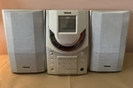 Vintage Teac Cd Receiver System EX-M1 W/ Tape, Am/fm, & Faux Wood Speakers Works. Fixed Price $75.00.
