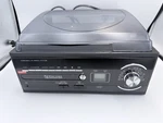 Encore Technology 9282MO Turntable Cd Cassette Am Fm Radio System Black Wood. Fixed Price $39.00.