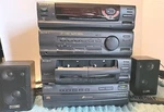 Vtg Sony LBT-D560 Stereo Deck Receiver Cd Changer Dual Cassette Remote Read. Fixed Price $79.99.
