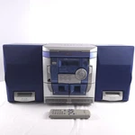 Aiwa NSX-AJ100 Audio System 3 Cd/radio/aux/dual Cassette Player W/remote Parts. Fixed Price $79.99.