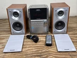 Panasonic SA-PM18 5-CD Am/fm Cassette Tps Stereo Biamplified System W/ Remote. Fixed Price $80.00.