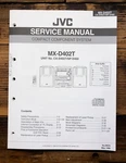 Jvc MX-D402T Stereo Service Manual *original*. Fixed Price $14.97.