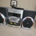 Philips FW-C255 Shelf Stereo System Hifi Cd Changer Cassette Deck Am/fm Tuner. Fixed Price $169.00.