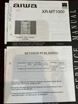 Aiwa XR-MT1000 MX-MNT1000 GE-MNT-1000 Etc Repair Service Manual **original**. Fixed Price $13.99.