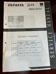 Aiwa NSX-D737 RX-N737 FD-N939 Repair Service Manual From The Usa **original**. Fixed Price $29.99.