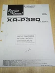 Pioneer Service Manual XR-P320 Cd Cassette Receiver Original Repair W/fiche. Fixed Price $12.98.