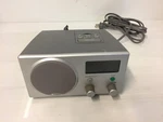 Boston Acoustics Recepter Radio Am Fm Alarm Clock Silver Grey. Fixed Price $44.99.