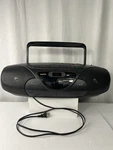 Vtg Sanyo MCD-37 Dual Boombox Tape Synchro Dubbing Radio Works Not. Fixed Price $57.86.