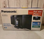 New Panasonic SC-HC28 Slim Compact Stereo System/ Cd-r/rw Playback/ BLACK(2013). Fixed Price $160.00.