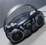 Sylvania Bluetooth Radio Boombox Portable Tested Wall Plug Battery SRCD682BT. Fixed Price $49.99.