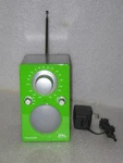 Tivoli Audio Ipal Portable Am Fm Radio W/power Supply -needs New Battery Green. Fixed Price $34.99.