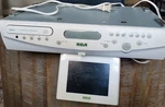 Rca BLC524 Undermount Cd/radio. Powers Up. Not Tested. Fixed Price $49.95.