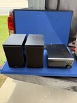 Denon DM41SBK Micro Music System - Black. Fixed Price $598.00.
