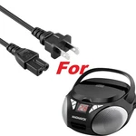 Ac Power Cord For Magnavox MD6924 MD6972 Portable Top Loading Cd Boombox. Fixed Price $13.94.