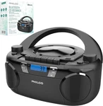 Philco Portable Cd Player Boombox Bluetooth With Cassette All In One. Fixed Price $69.00.