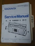 Magnavox 8100 Service Manual Original Repair Book Stereo Cassette Deck. Fixed Price $25.00.