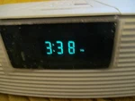 Vintage Bose Wave Clock Radio ARW1-1W With Power Cord. Fixed Price $69.99.