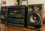 Sony FH-G70 HCD-H701 Compact Shelf Stereo System Cassette Am/fm 600W Black. Fixed Price $669.00.