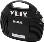 Hannlomax HX-327CD Portable Player With Am/fm Radio, Aux-in, Ac/dc Black. Fixed Price $44.56.