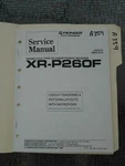 Pioneer XR-P260F Service Manual Original Repair Book. Fixed Price $49.99.