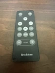 Brookstone Idesign Stack 649210 Am/fm Clock Radio Genuine Remote Control. Fixed Price $6.99.