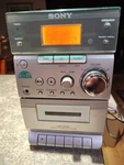 Sony HCD-EP303 Hi-fi Cassette Radio Player Silver Not Working Properly. Fixed Price $29.99.