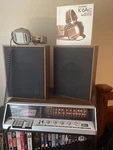 Vtg Late 70S Panasonic RS-2815 Am/fm Stereo Cassette W/speakers & Koss K/6ALC. Fixed Price $600.00.