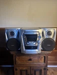 Vintage Panasonic Stereo System SA-AK200 With Bi-amp Speakers. Fixed Price $129.99.