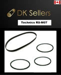 Replacement Belt(s) Technics RS-M07 Cassette Tape Player. Fixed Price $11.59.