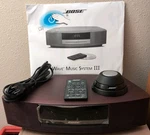 Bose Wave Music System Iii Limited Edition Burgundy. Fixed Price $380.95.