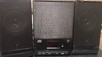 Onn Stereo System ONA17AA015 Bluetooth Fm Radio, Cd, Clock. Tested No Returns. Fixed Price $34.99.