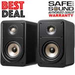 Polk Audio Signature Elite ES20 Bookshelf Speakers Pair - Black. Fixed Price $399.00.