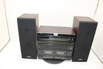 Yorx M2203B Am-fm Multiplex Receiver Dual Cassette W/ S202A Speakers (set Of 3). Fixed Price $36.99.