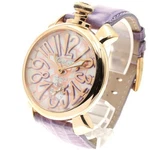 Gaga Milano 5011MOSAICO01S 48MM Ss White / Pink Dial Hand-winding Watch #C14702. Fixed Price $447.48.