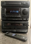 Aiwa Nsx 2700 Stereo System, Cd Compact Disc Cassette Tape, Am Fm Radio Remote. Fixed Price $59.49.