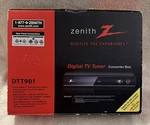 Zenith DTT901 Digital Tv Converter Box Tuner With Manual No Remote/cables Used.. Fixed Price $16.00.