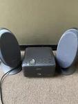 Rare Sony Compact Disc Hi-fi Micro System Am/fm #CMT-CQ1 With Speakers. Fixed Price $120.00.