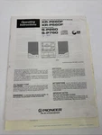 Vintage Pioneer XR-P260F & XR-560F Original Operating Instructions, Manual. Fixed Price $18.99.