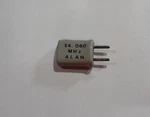 HC-25/U 24.0800 Mhz Radio Crystal .039 Pins Alan. Fixed Price $7.99.