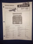 Sanyo Stereo Music System Original Service Repair Manual. Fixed Price $14.94.